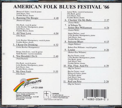 Roosevelt Sykes, Otis Rush, Little Brother Montgomery, Etc. - American Folk Blues Festivals '66 (CD)