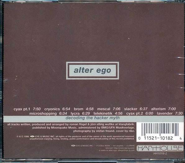 Alter Ego - Alterism (CD)