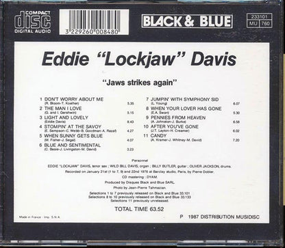 Eddie Lockjaw Davis - Jaws Strikes Again (CD)