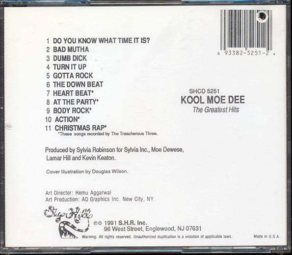 Kool Moe Dee - The Greatest Hits (CD)