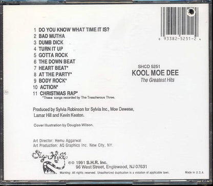 Kool Moe Dee - The Greatest Hits (CD)