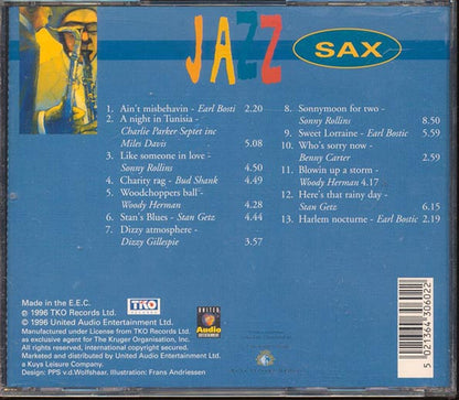 Earl Bostic, Woody Herman, Sonny Rollins, Etc. - Jazz Sax Members Edition (CD)