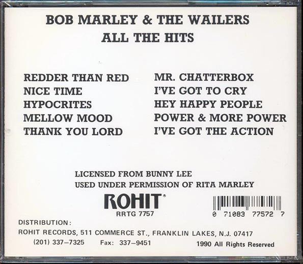 Bob Marley - All The Hits (CD)