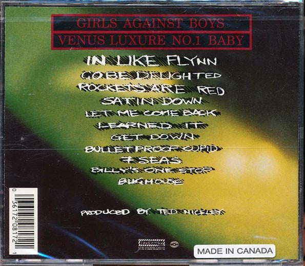 Girls Against Boys - Venus Luxure No. 1 Baby (CD)