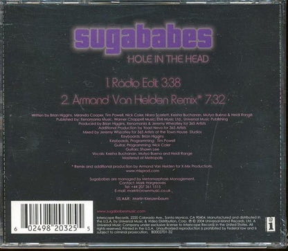 Sugababes  - Hole In The Head (CD)
