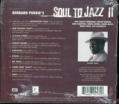 Bernard Purdie  - Bernard Purdie Soul To Jazz II (CD)