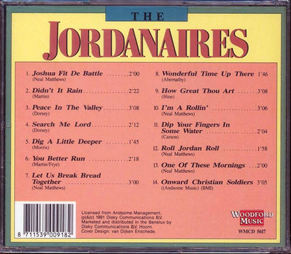 The Jordanaires  - Wonderful Time (CD)