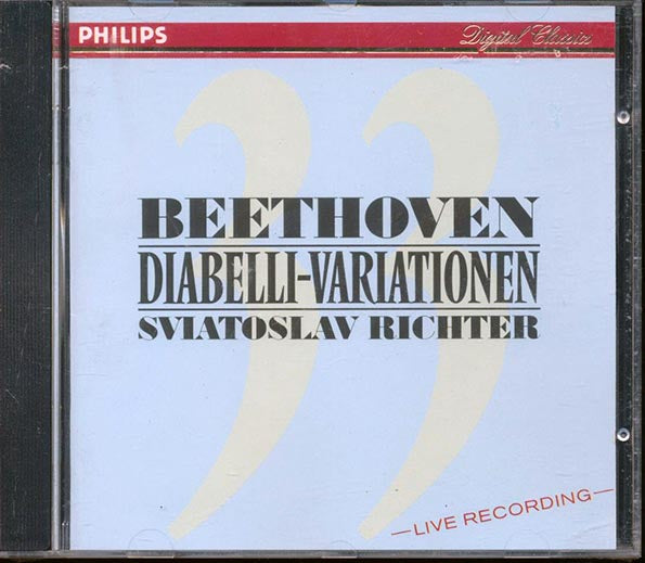 Beethoven, Sviatoslav Richter  - Diabelli Variationen (CD)
