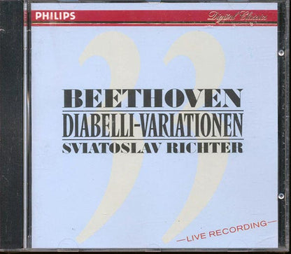 Beethoven, Sviatoslav Richter  - Diabelli Variationen (CD)