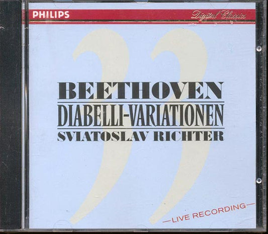 Beethoven, Sviatoslav Richter  - Diabelli Variationen (CD)