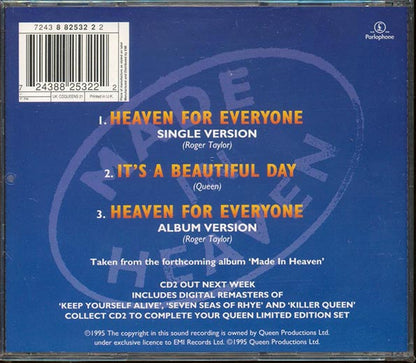 Queen  - Heaven For Everyone Part 1 (CD)