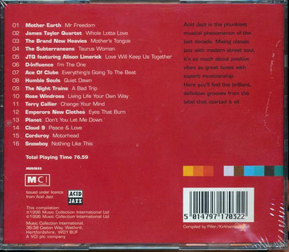 Mother Earth, The James Taylor, Night Trains, Etc. - Phials Of Acid Jazz (CD)