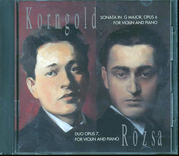 Rozsa Korngold  - Duo Opus 7 For Violin And Piano (CD)