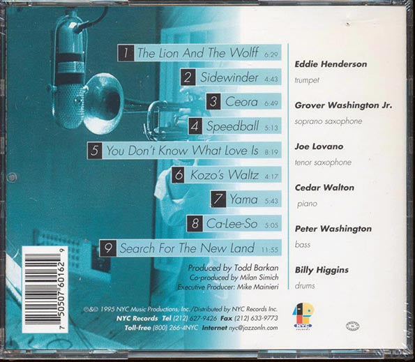 Eddie Henderson, Billy Higgins, Joe Lovano, Etc. - Tribute To Lee Morgan (CD)