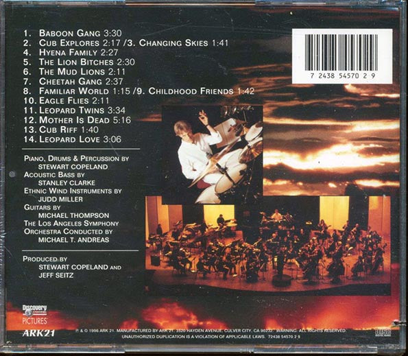 Stewart Copeland  - The Leopard Son (CD)