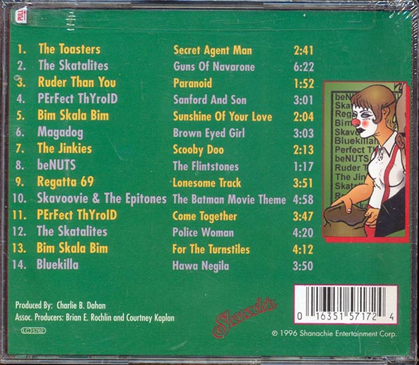 The Toasters, Ruder Than You, Magadog, Etc. - SKAndalous I Have Gotcha Covered (CD)