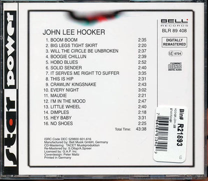 John Lee Hooker - Star Power (CD)