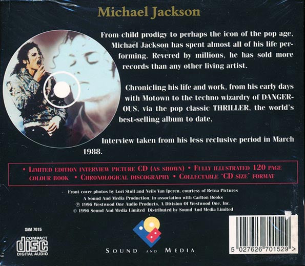 Michael Jackson  - Interview Disc & Fully Illustrated Book (CD)