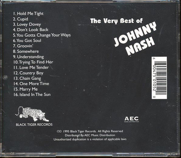 Johnny Nash  - The Very Best Of (CD)