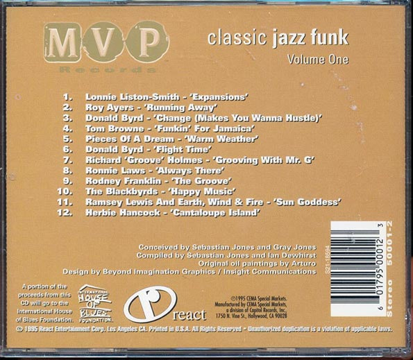 Lonnie Liston Smith, Roy Ayers, Donald Byrd, Etc. - Classic Jazz Funk Volume One (CD)