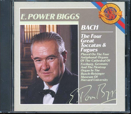 Bach E. Power Biggs  - The Four Great Toccatas And Fugues (CD)
