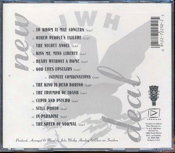 John Wesley Harding - New Deal (CD)