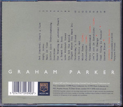 Graham Parker  - Stiffs And Demons (CD)