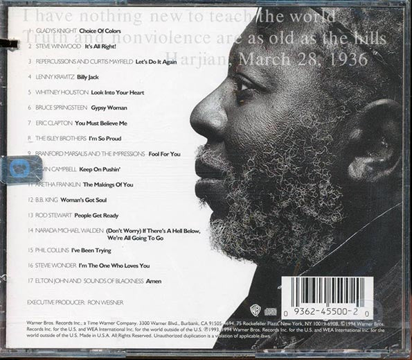 Eric Clapton, The Isley Brothers, Aretha Franklin, Etc. - A Tribute To Curtis Mayfield (CD)