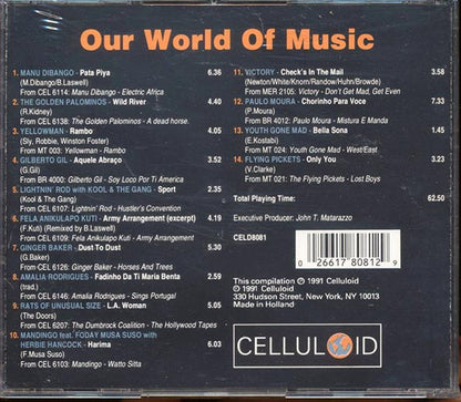 Manu Dibango, The Golden Palominos, Yellowman, Etc. - Celluloid Our World Of Music (CD)