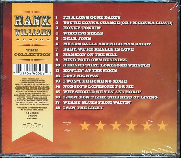 Hank Williams - The Collection (CD)
