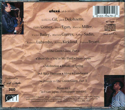Ernie Watts, Gilberto Gil - Afoxe (CD)