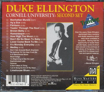 Duke Ellington - Cornell University: Second Set (CD)