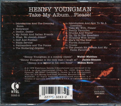 Henny Youngman - Take My Album Please Or: 2 Sets For The Price Of One (CD)
