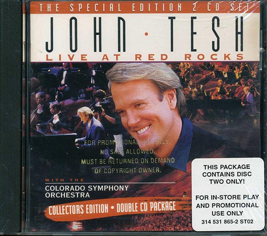 John Tesh With The Colorado Symphony Orchestra - Live At Red Rocks (CD)
