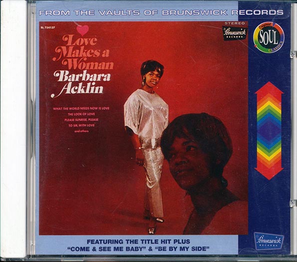 Barbara Acklin - Love Makes A Woman (CD)