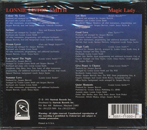 Lonnie Liston Smith - Magic Lady (CD)