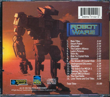 David Arkenstone - Robot Wars: Music From The Film (CD)