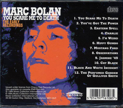 Marc Bolan - You Scare Me To Death (CD)