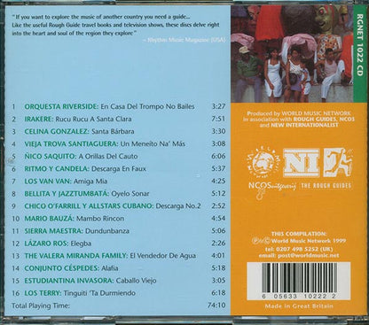 Orquesta Riverside, Irakere, Celina Gonzalez, Etc. - The Rough Guide To The Music Of Cuba (CD)