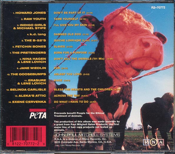 The B-52's, The Pretenders, Belinda Carlisle, Etc. - Tame Yourself (CD)