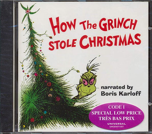 Dr. Seuss - How The Grinch Stole Christmas (CD)