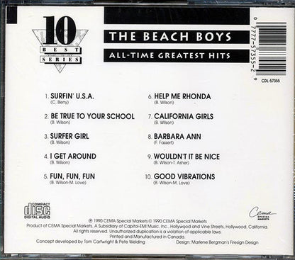 The Beach Boys  - All Time Greatest Hits (CD)
