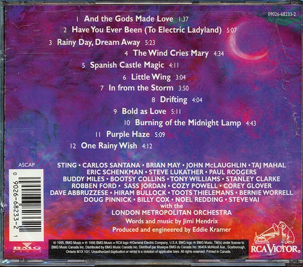 Sting, Brian May, Buddy Miles, Etc. - In From The Storm: The Music Of Jimi Hendrix (CD)