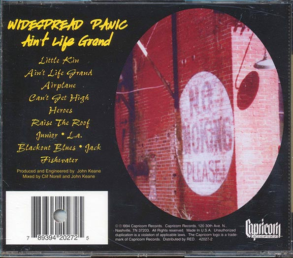 Widespread Panic - Ain't Life Grand (CD)