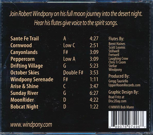 Robert Windpony - Moonrider (CD)