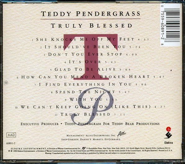 Teddy Pendergrass - Truly Blessed (CD)