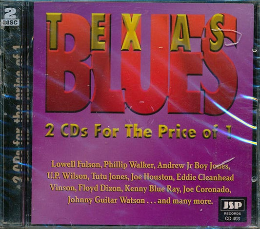 Tutu Jones, Phillip Walker, Andrew Jr. Boy Jones, Etc. - Texas Blues (CD)