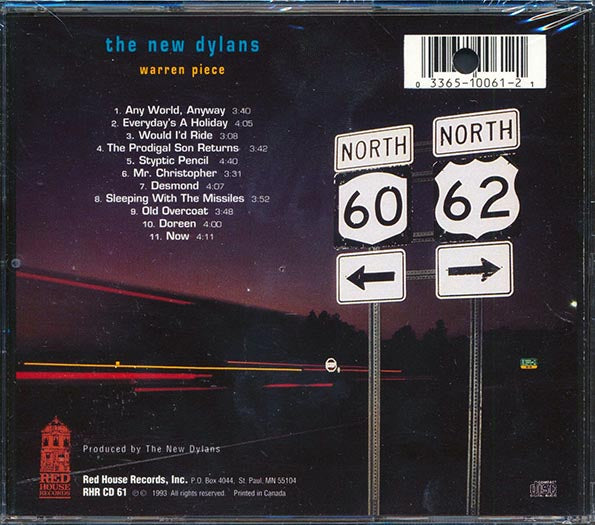 The New Dylans - Warren Piece (CD)