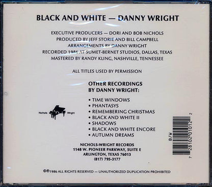 Danny Wright - Black And White (CD)