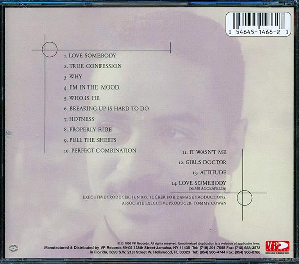 Junior Tucker - True Confession (CD)